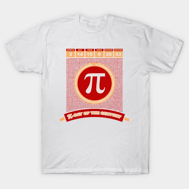 Pi Day Of The Century T-Shirt by veerkun